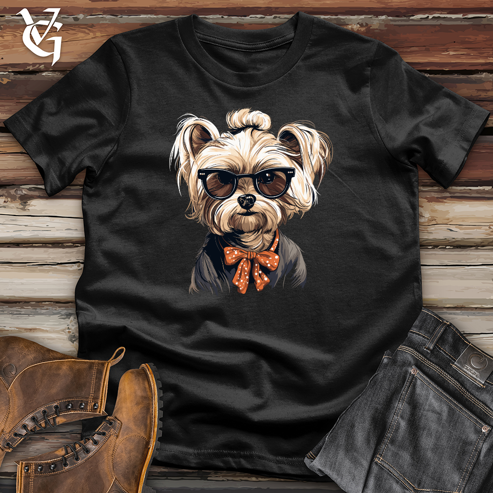 Yorkie Hipster Fashion Softstyle Tee