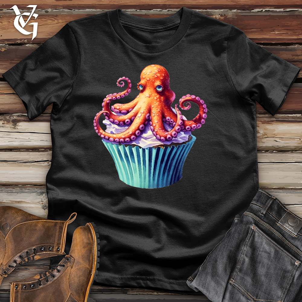 Octopus Cupcake Cotton Tee