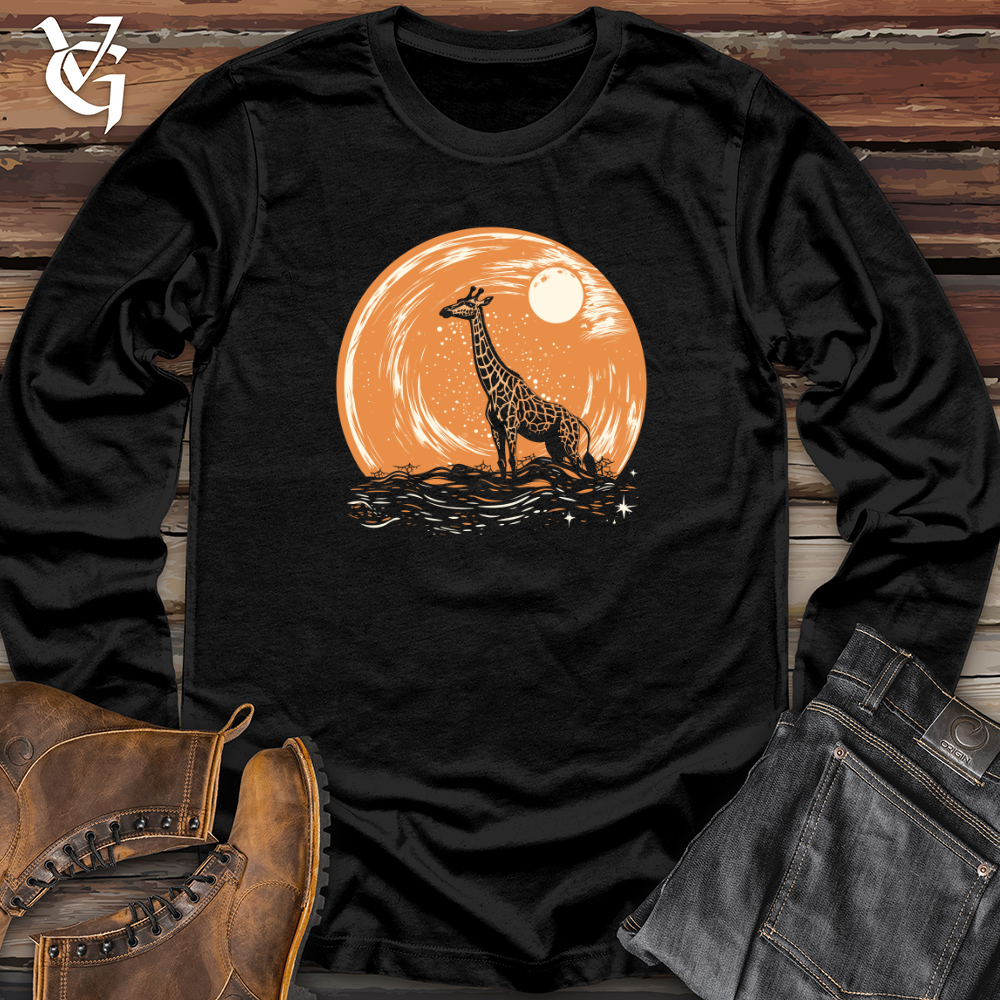 Cosmic Flight Giraffe Long Sleeve