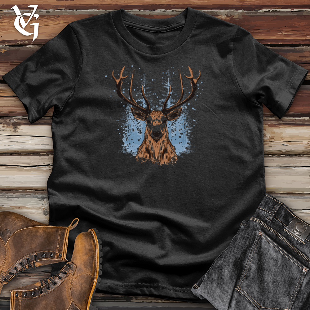 Frosty Antler Cascade Cotton Tee