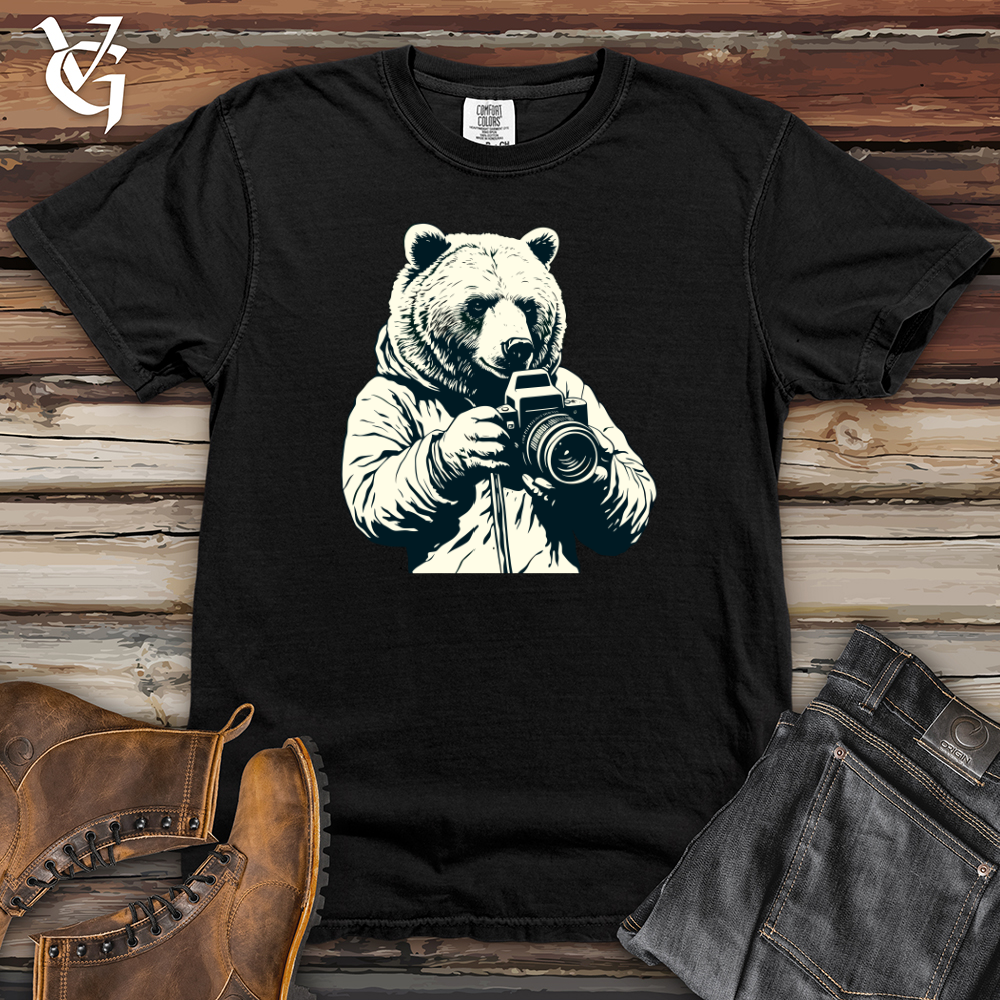 Bear Behind the Lens Moment Heavy Cotton Comfort Colors Tee