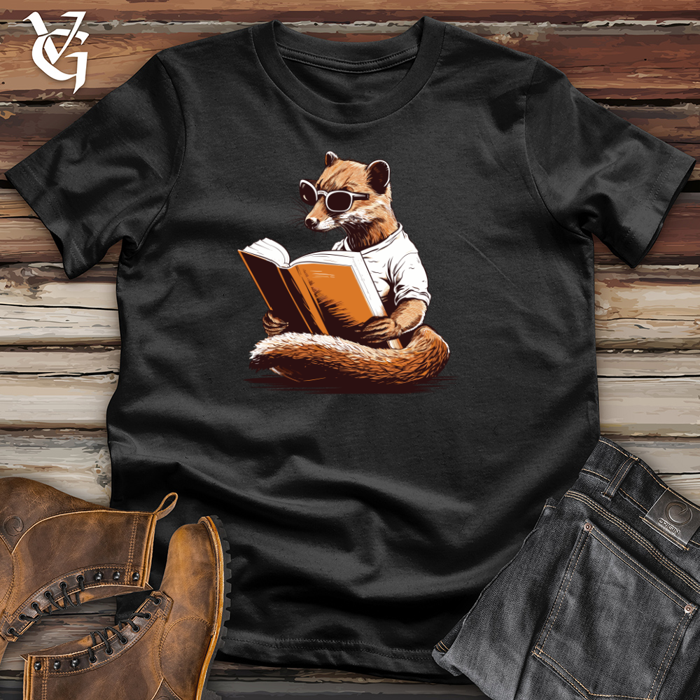 Mongoose Bibliophile Reading Joy Cotton Tee