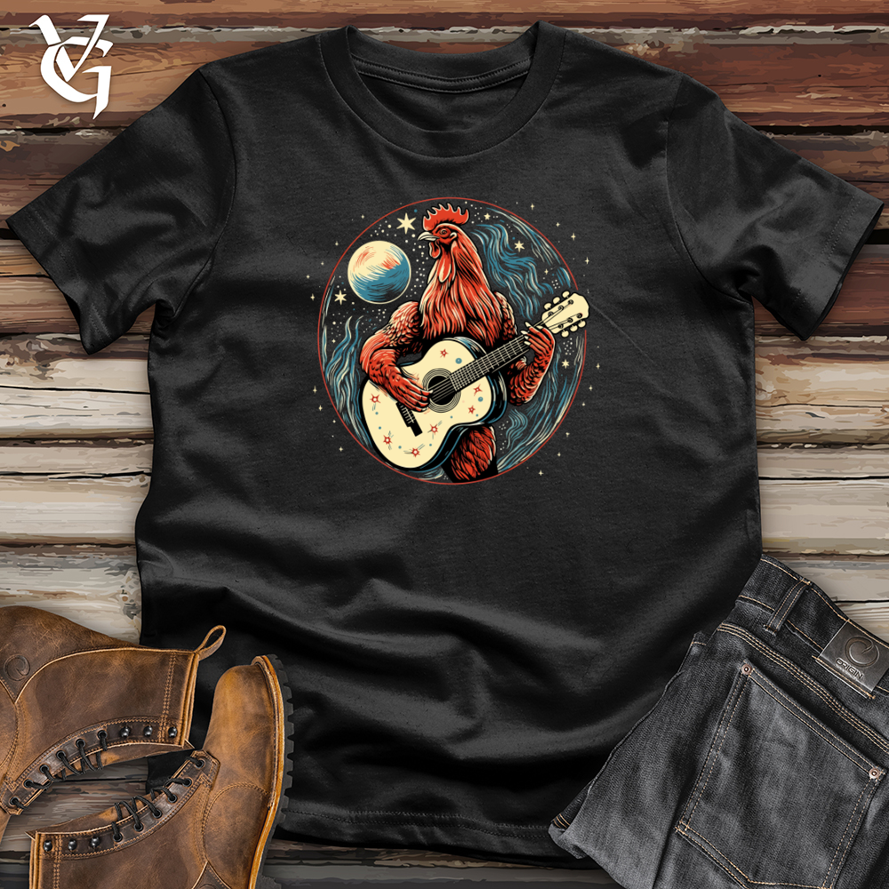 Cosmic Guitar Chicken Strum Softstyle Tee