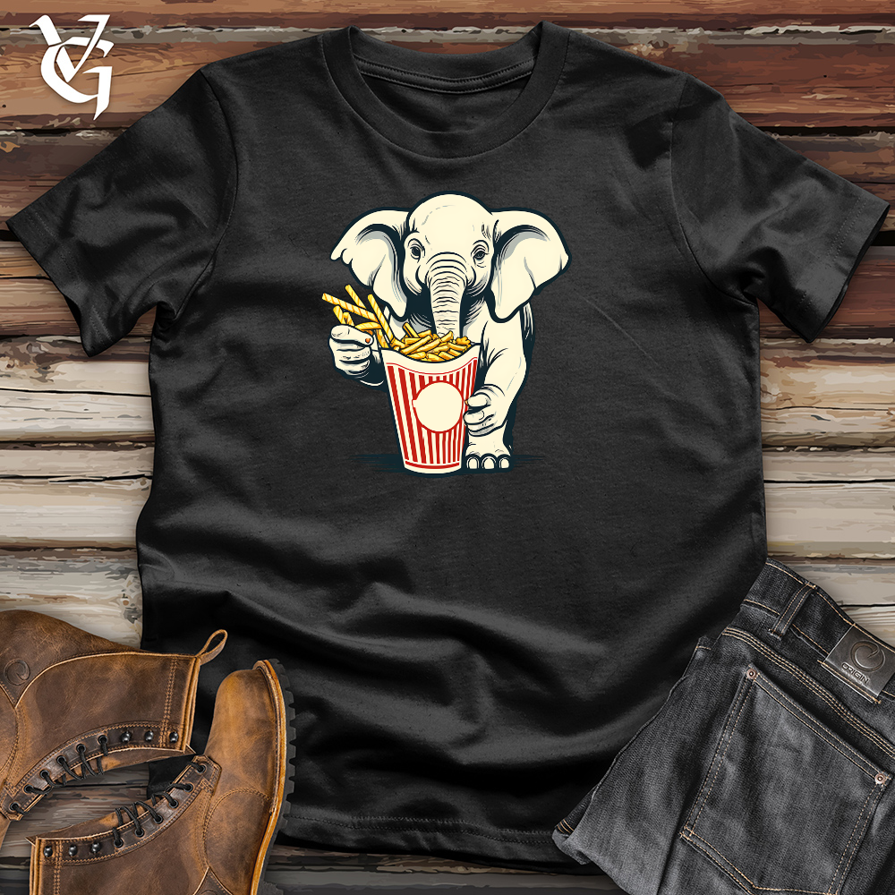 Elephant Fry Fanatic Cotton Tee