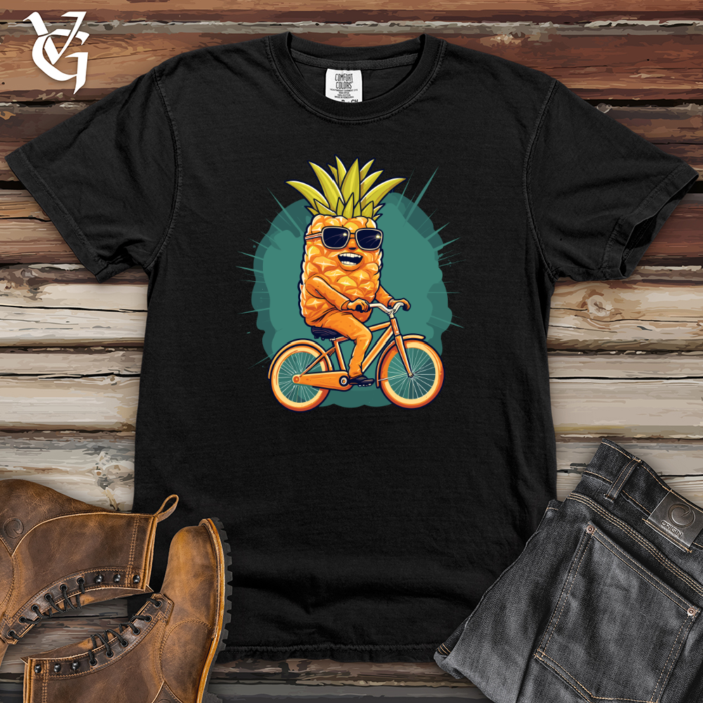 Cycling Pineapple Heavy Cotton Comfort Colors Tee