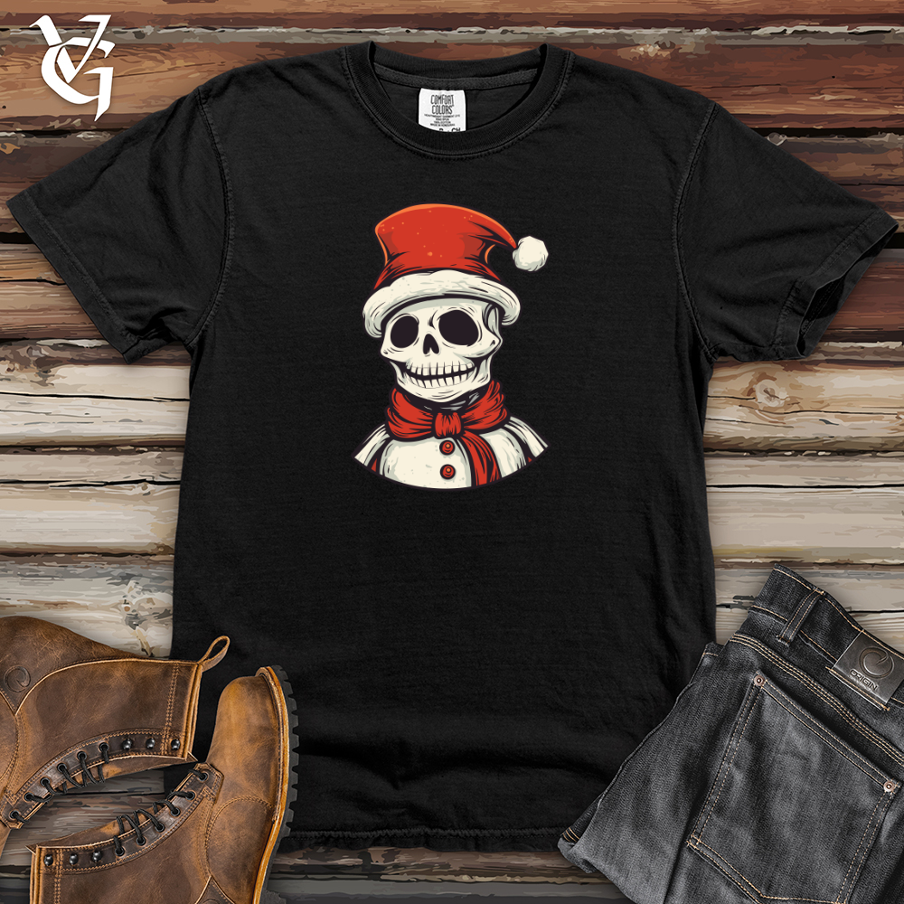 Vintage Santa Snowman Heavy Cotton Comfort Colors Tee