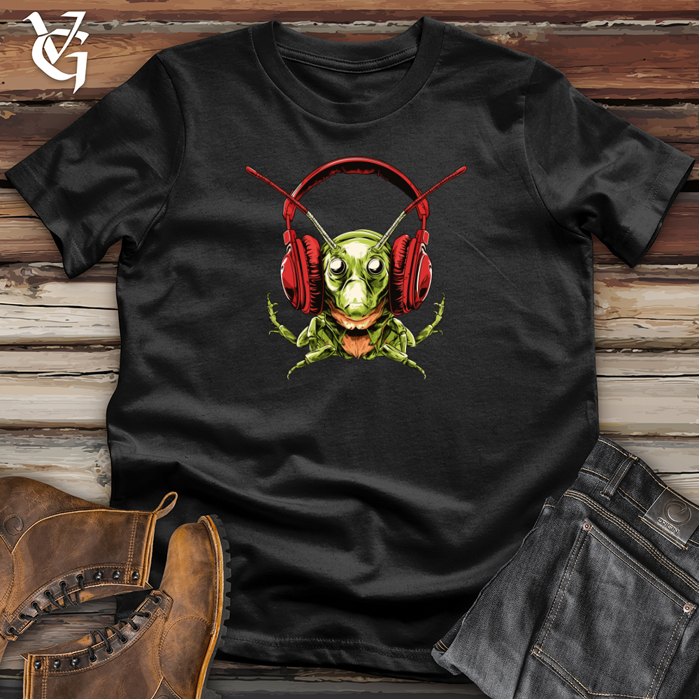 Grasshopper Groove Headphone Vibes Softstyle Tee