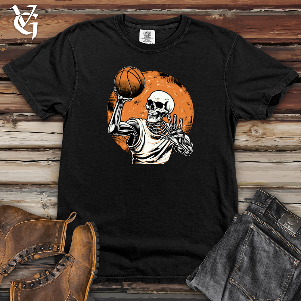 Cosmic Slam Dunk Skeleton Heavy Cotton Comfort Colors Tee