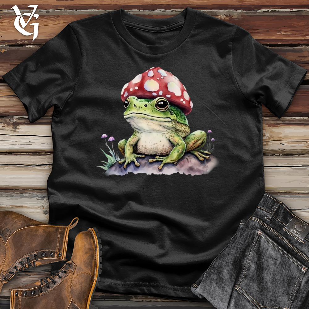 Frog Mushroom Head Softstyle Tee: Ribbiting Style for Any Toad-ally ...