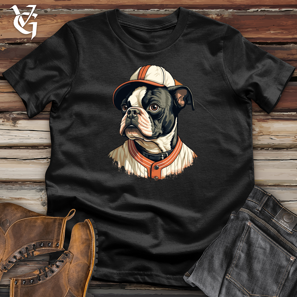 Viking Goods Bulldog Baseball League Softstyle Tee Military Green / L