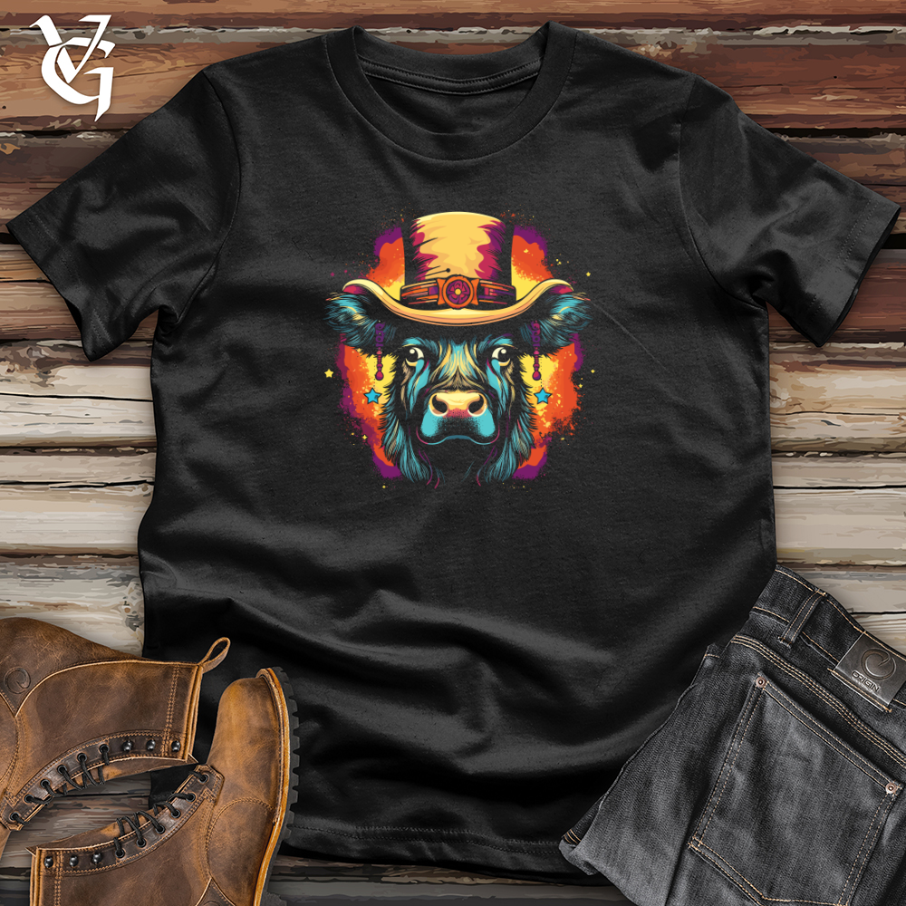 Retro Cosmic Top Hat Buffalo Softstyle Tee