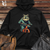 Retro Ride Wolf Midweight Hooded Sweatshirt