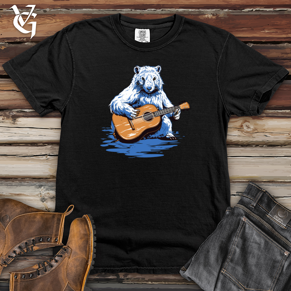 Beaver Timber Melody Guitar Strum Heavy Cotton Comfort Colors Tee