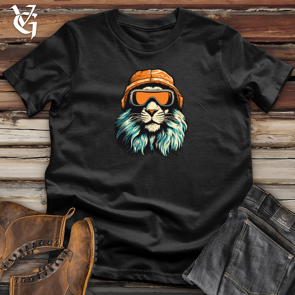 Retro Ski Mask Lion Softstyle Tee