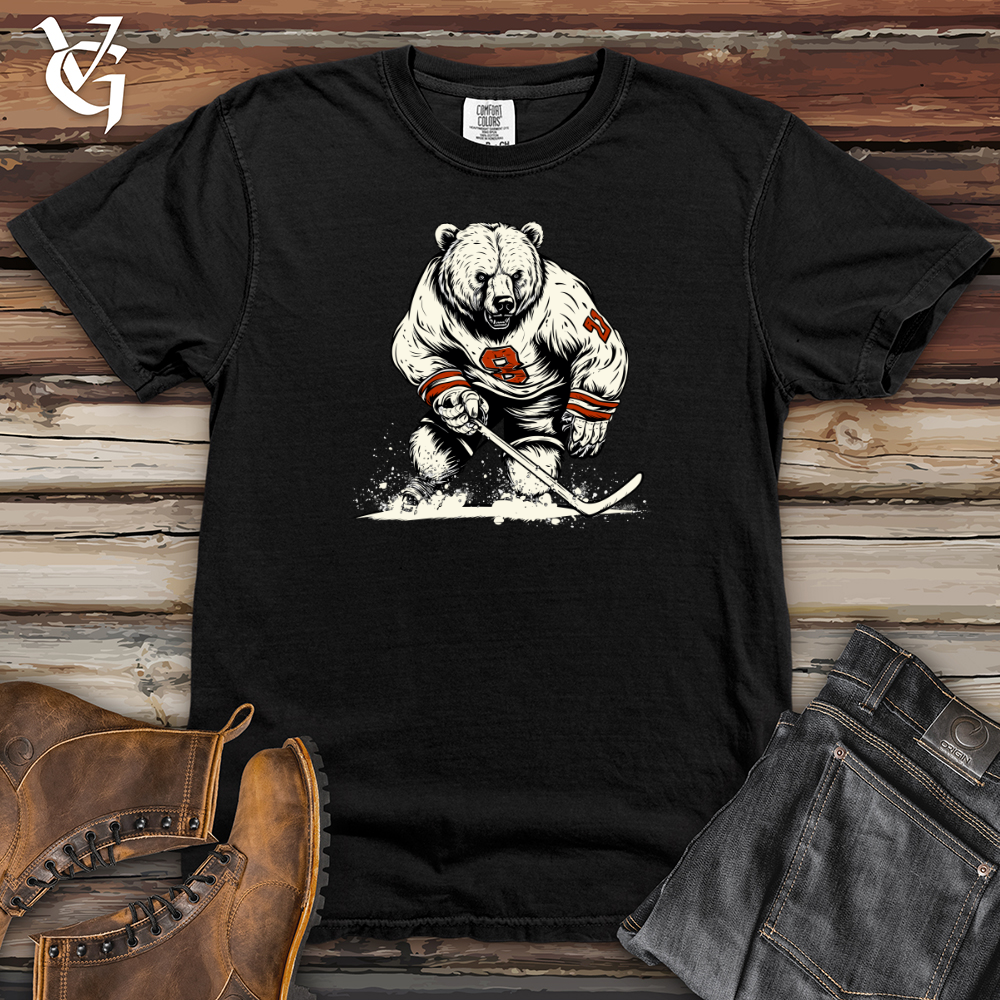 Retro Rink Bruin Heavy Cotton Comfort Colors Tee