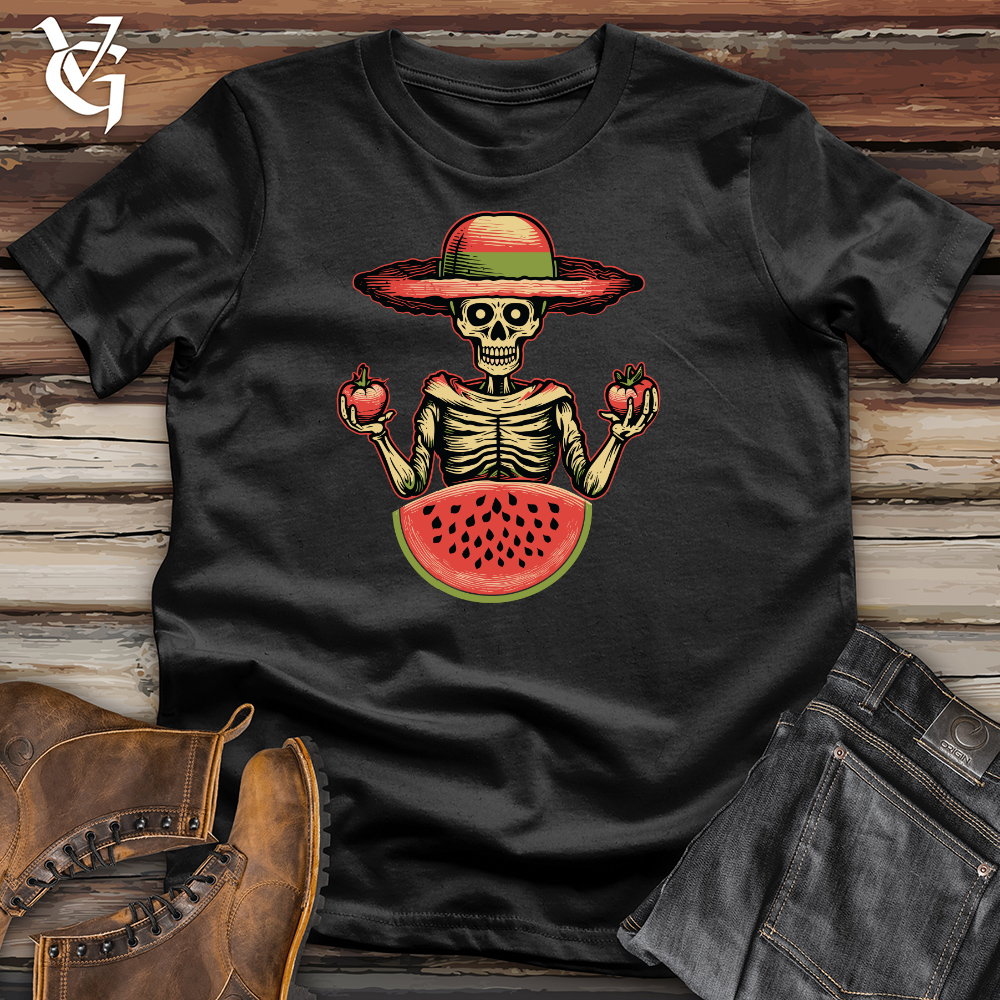 Whimsical Watermelon Thief Cotton Tee