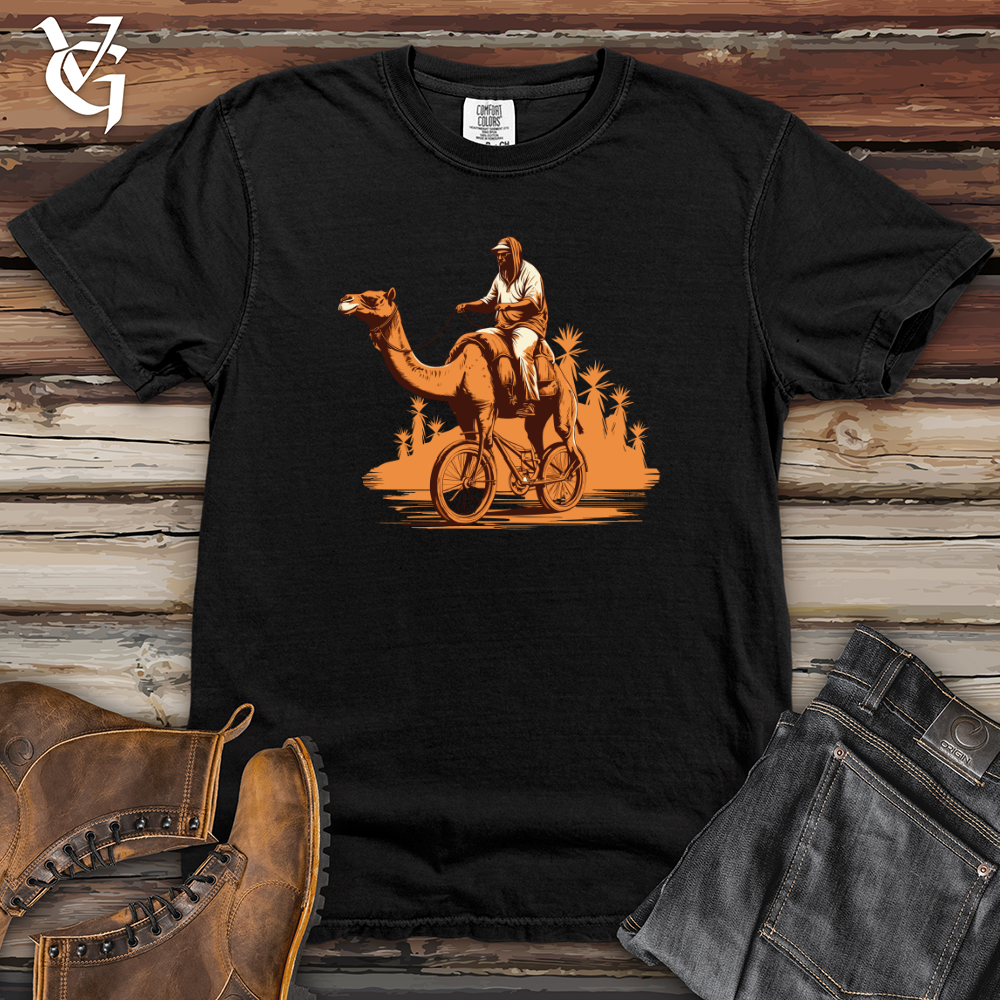 Camel Cycle Desert Drift Adventure Heavy Cotton Comfort Colors Tee