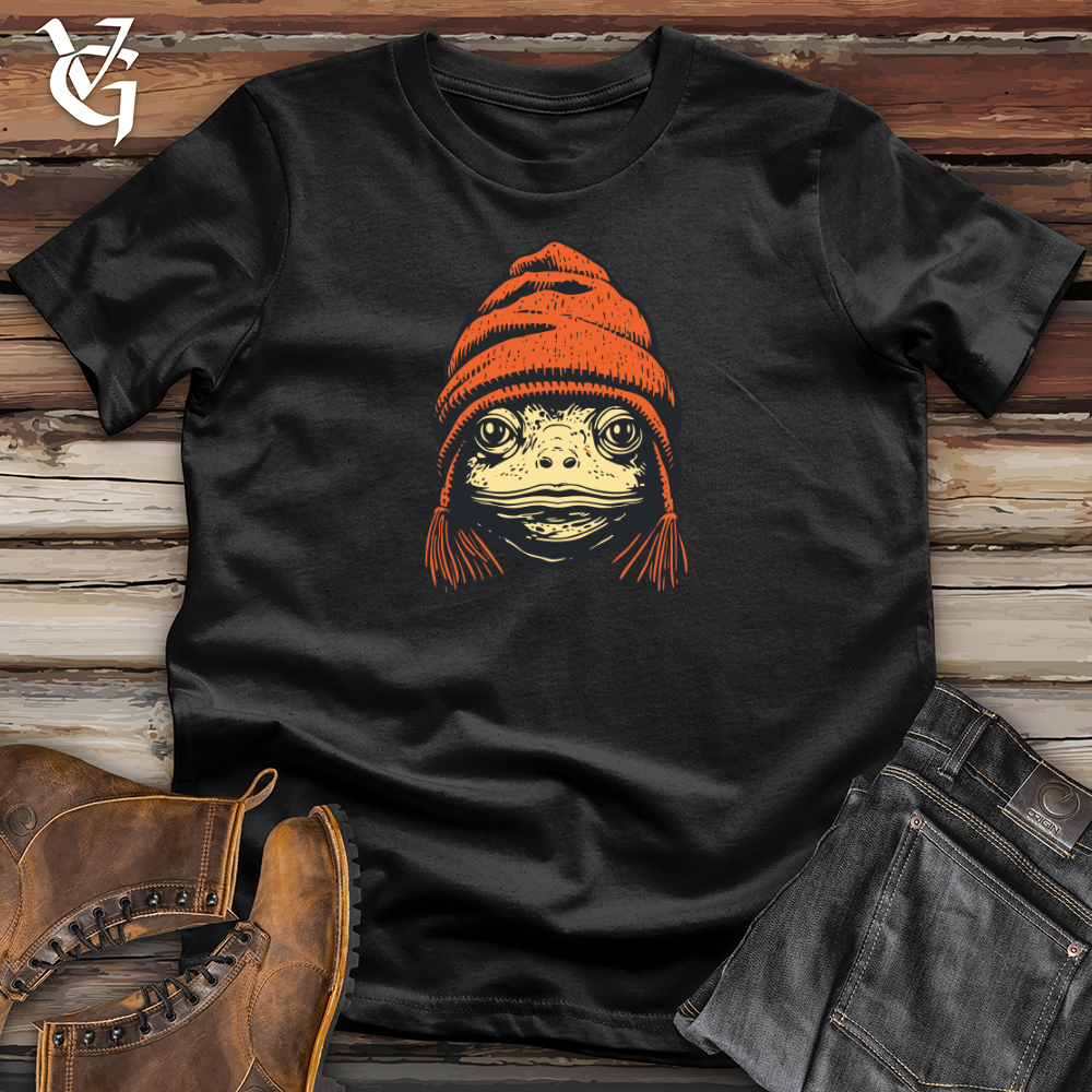 Vintage Beanied Frog Softstyle Tee