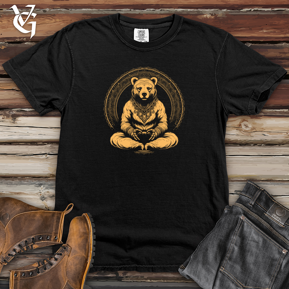 Vintage Zen Bear Heavy Cotton Comfort Colors Tee