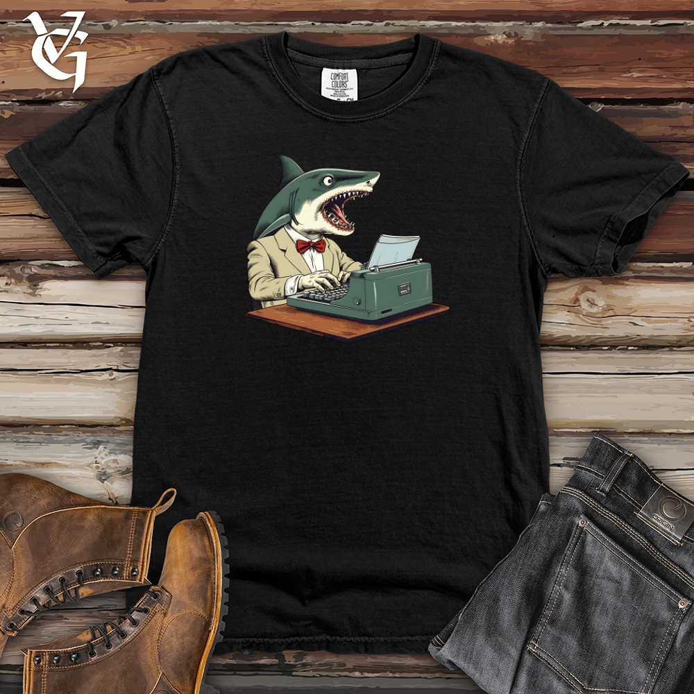 Punny Shark Wordsmith Heavy Cotton Comfort Colors Tee