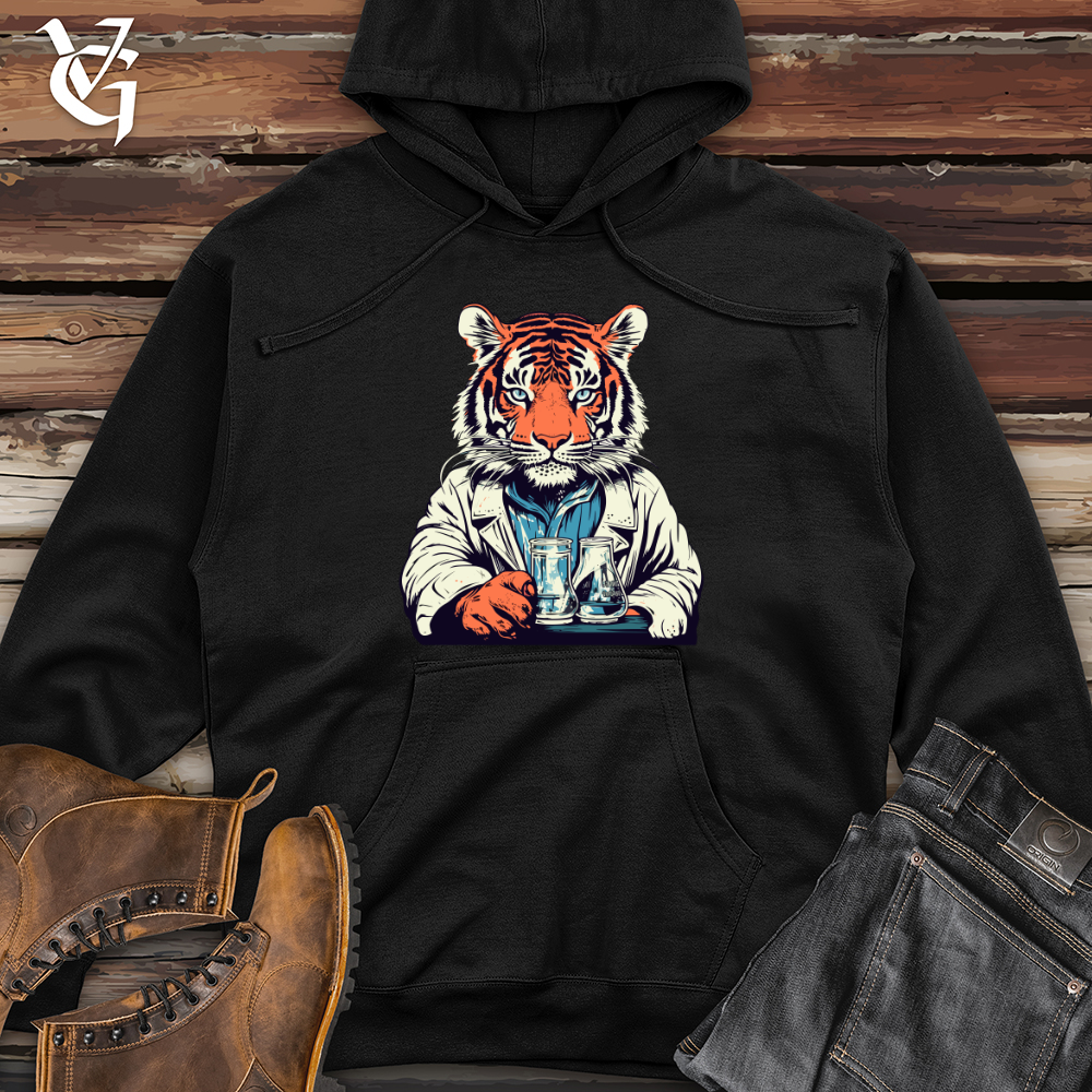 Feline Flame Worker Midweight Hooded Sweatshirt