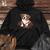 Vintage Coffee Corgi Midweight Hooded Sweatshirt