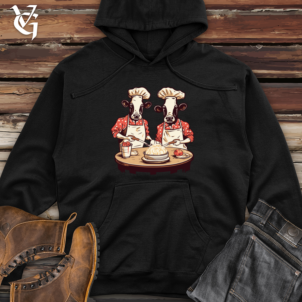 Cattle Culinary Delight Midweight Hooded Sweatshirt