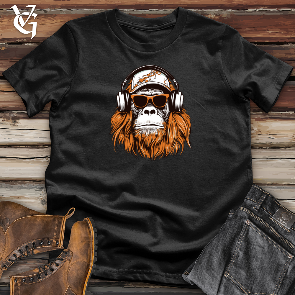 Orangutan Jungle Jam Headphone Vibes Softstyle Tee