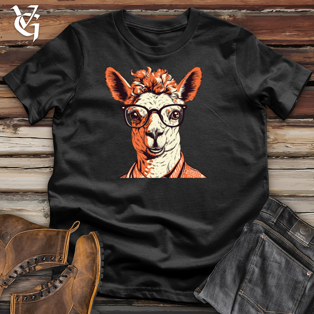 Llama Geek Chic Cotton Tee