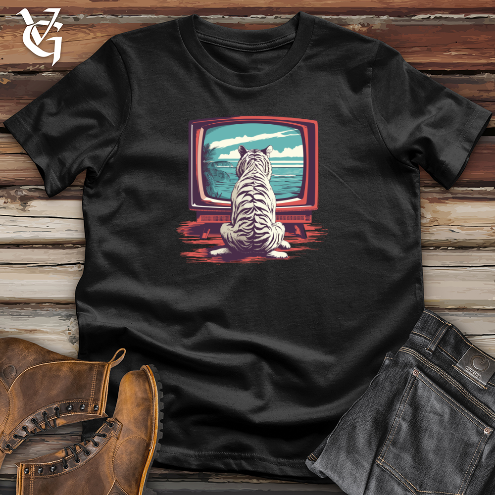 Retro Channel Tiger Softstyle Tee