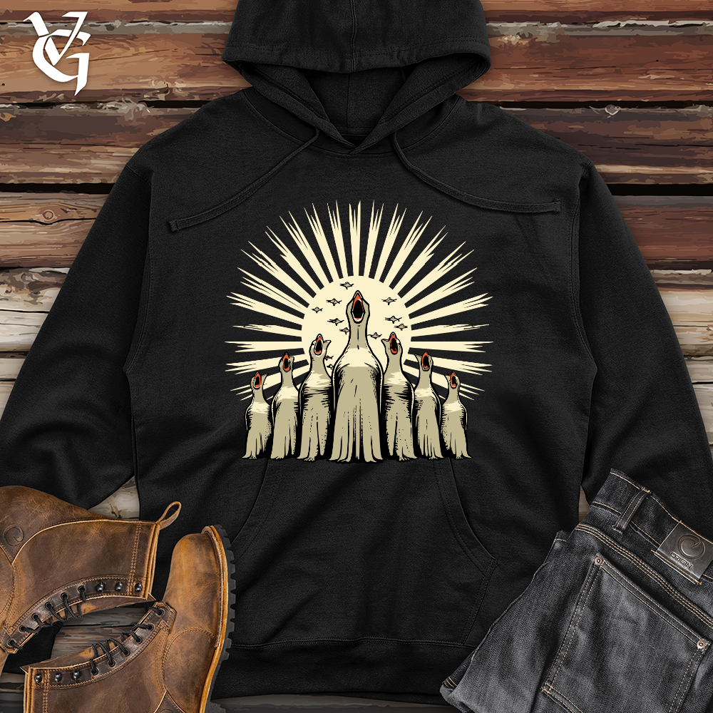 Retro Gospel Flight Midweight Hooded Sweatshirt