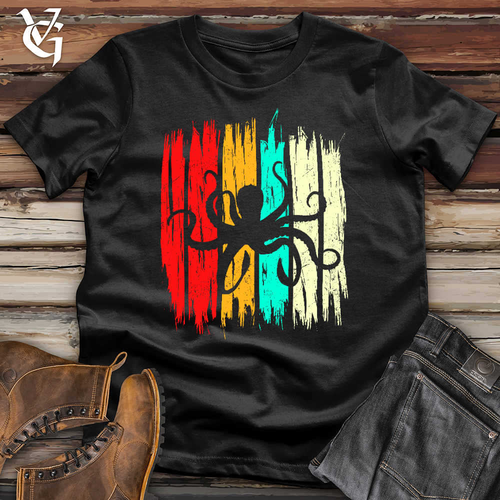 Retro Octopus Softstyle Tee
