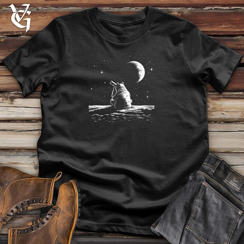 Cosmic Hippo Gazer  Cotton Tee