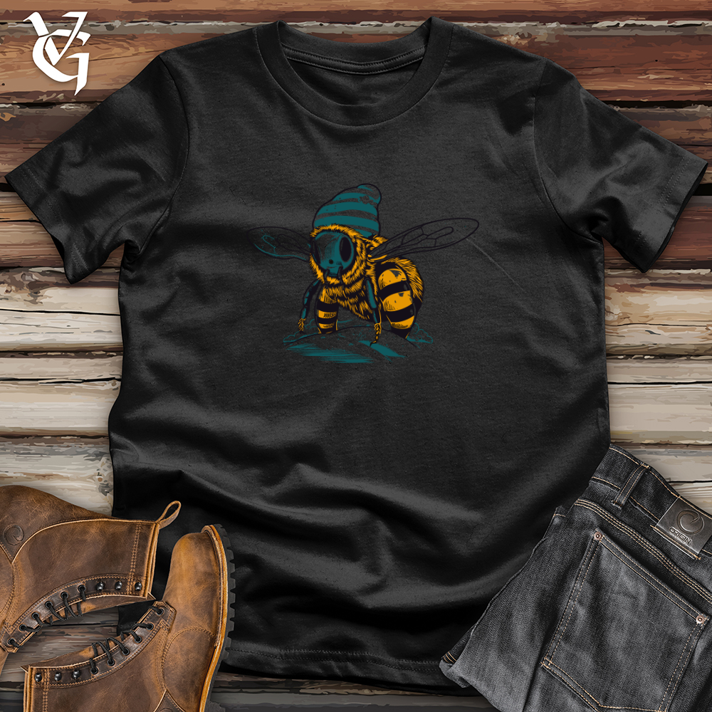 Stylish Beanie Bee Softstyle Tee