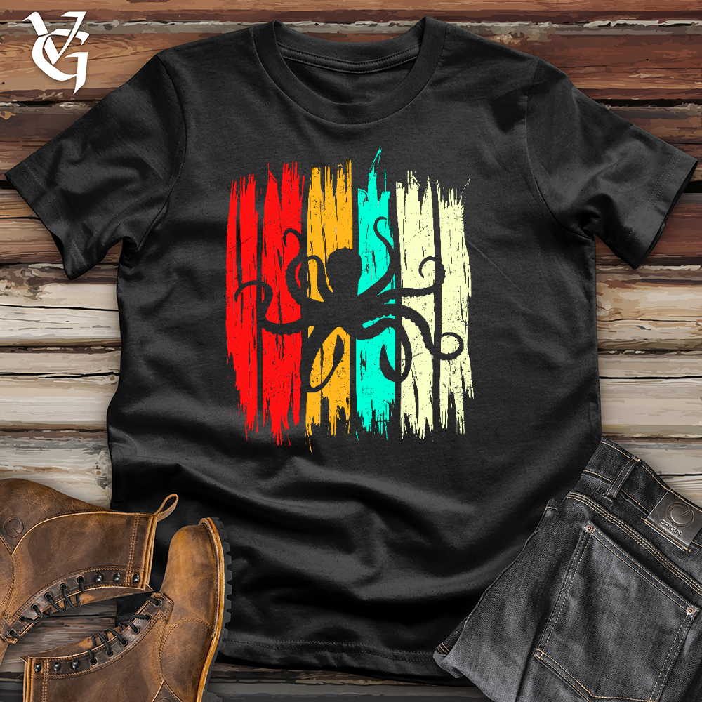 Retro Octopus Cotton Tee