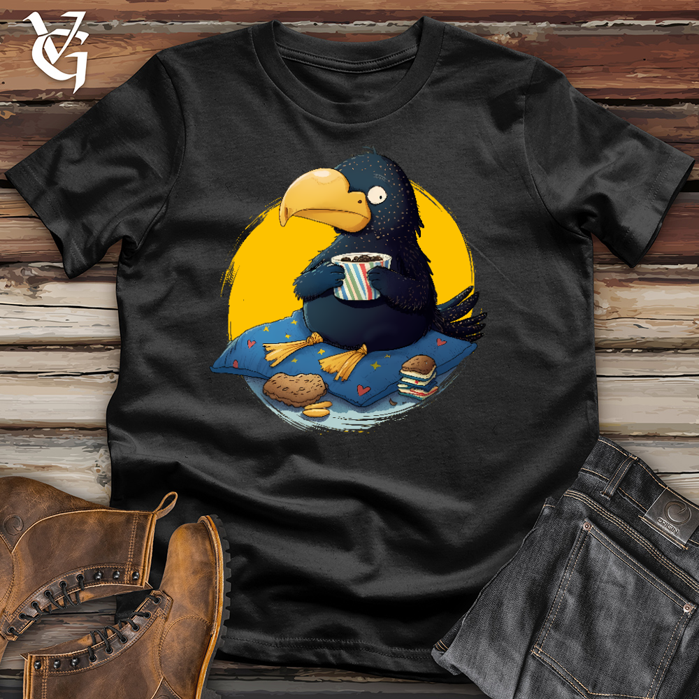 Cookie Eating Black Bird Cotton Tee