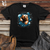 Retro Cosmic Flight Bear Heavy Cotton Comfort Colors Tee