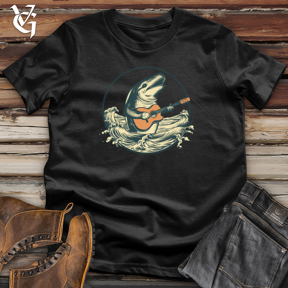 Retro Groove Whale Softstyle Tee