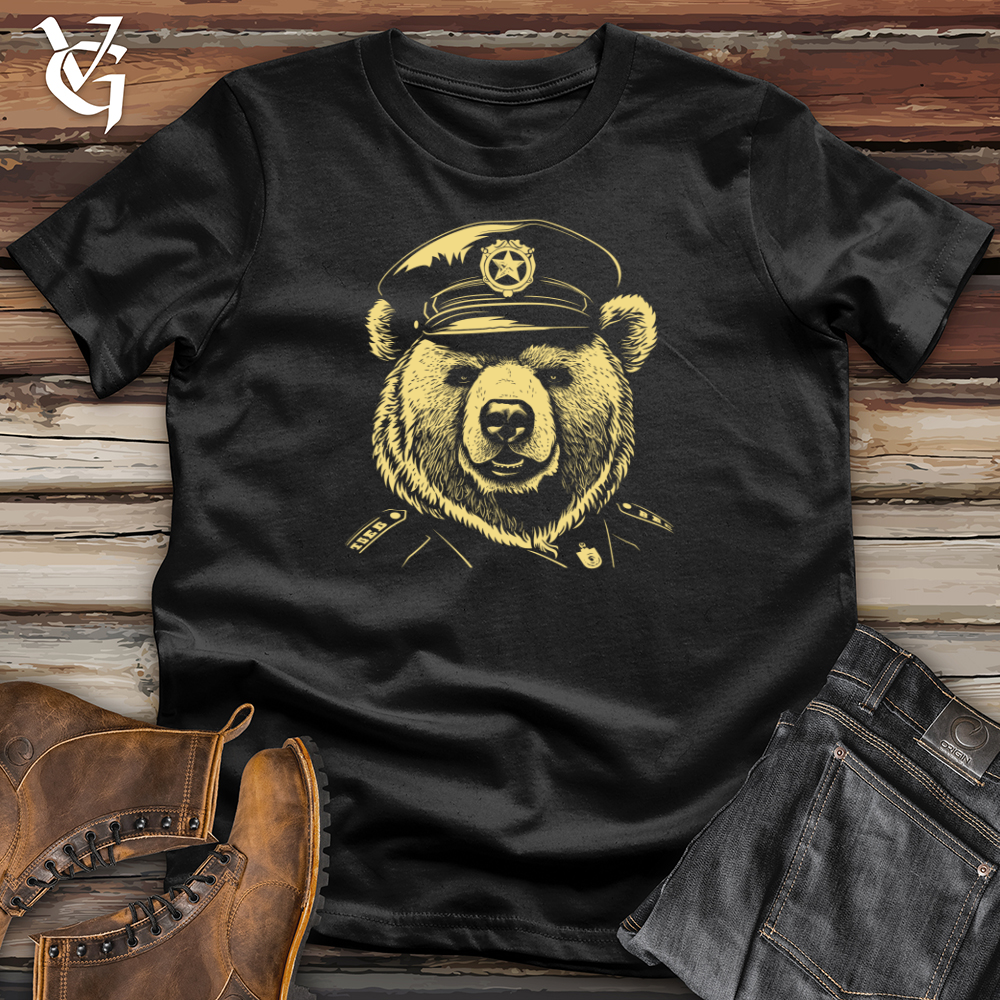 Policeman Bear Patrol Softstyle Tee