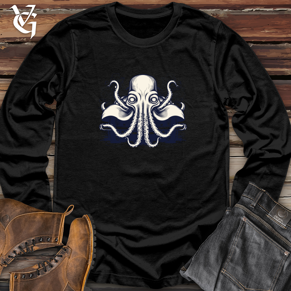 Vintage Car Formed Octopus 01 Long Sleeve