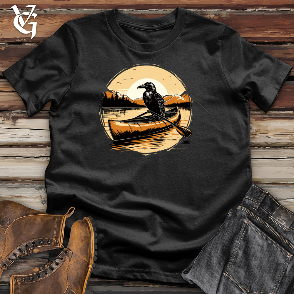 Kayaking Raven Journey Cotton Tee