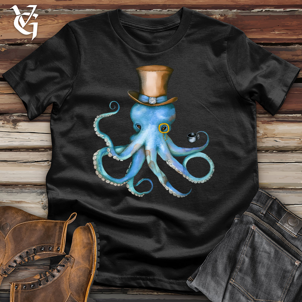 Top Hat Octopus Softstyle Tee