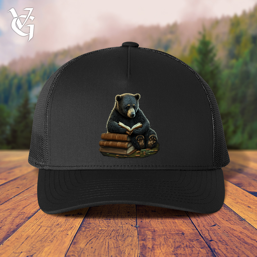 Studious Bear Trucker Cap Beary Cool Headgear Viking Goods Company