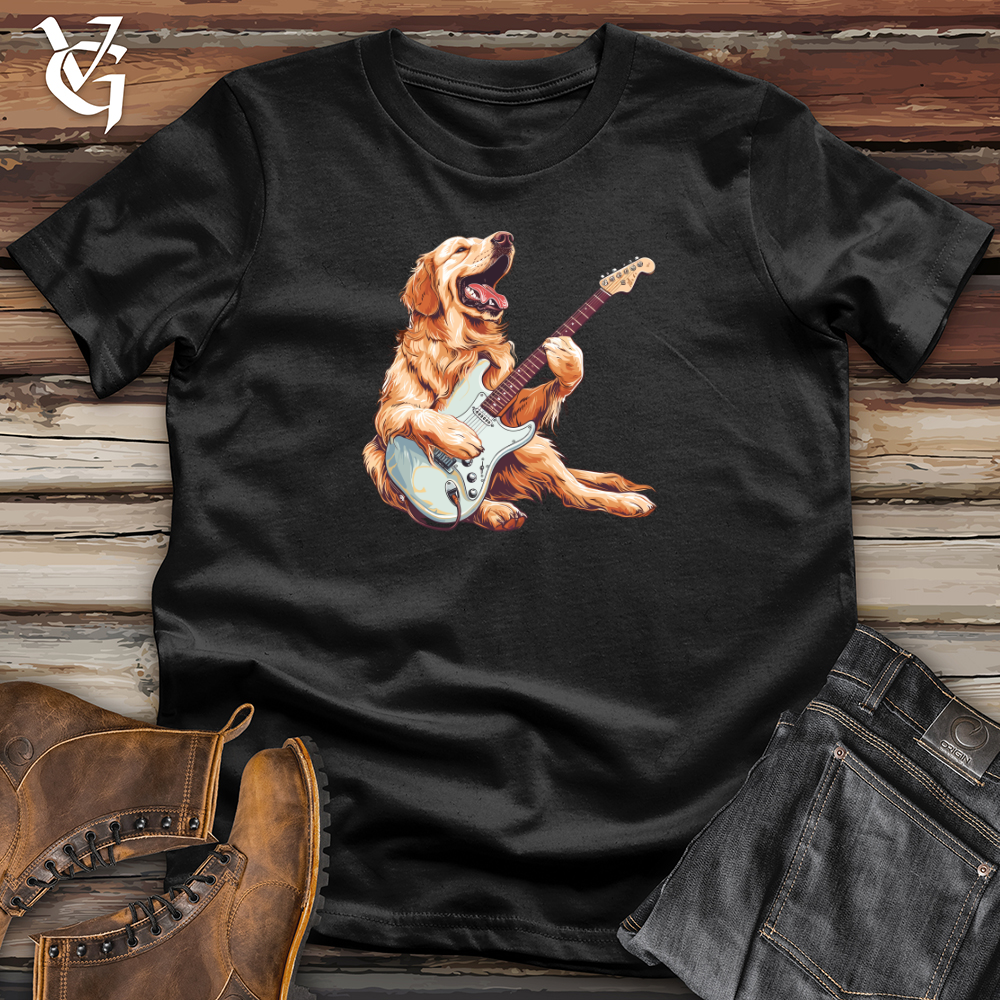 Golden Retriever Rockstar Softstyle Tee