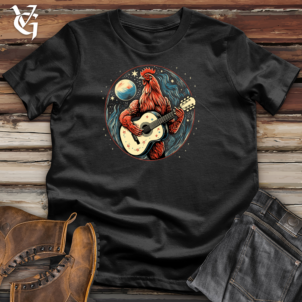 Cosmic Guitar Chicken Strum Cotton Tee