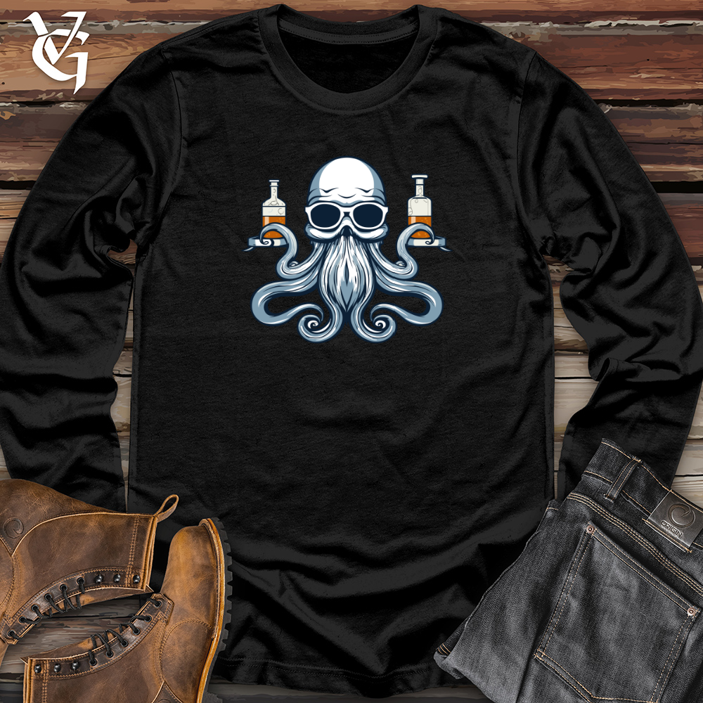 Curious Cephalopod Researcher Long Sleeve