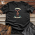 Moose Rainy Adventure Umbrella Shield Cotton Tee