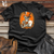 Bold Orange Cardshark Cotton Tee