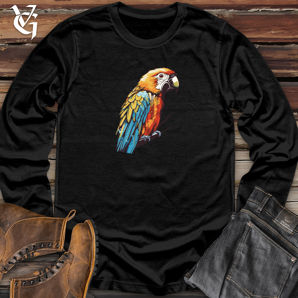 Tropical Rainstorm Parrot Long Sleeve