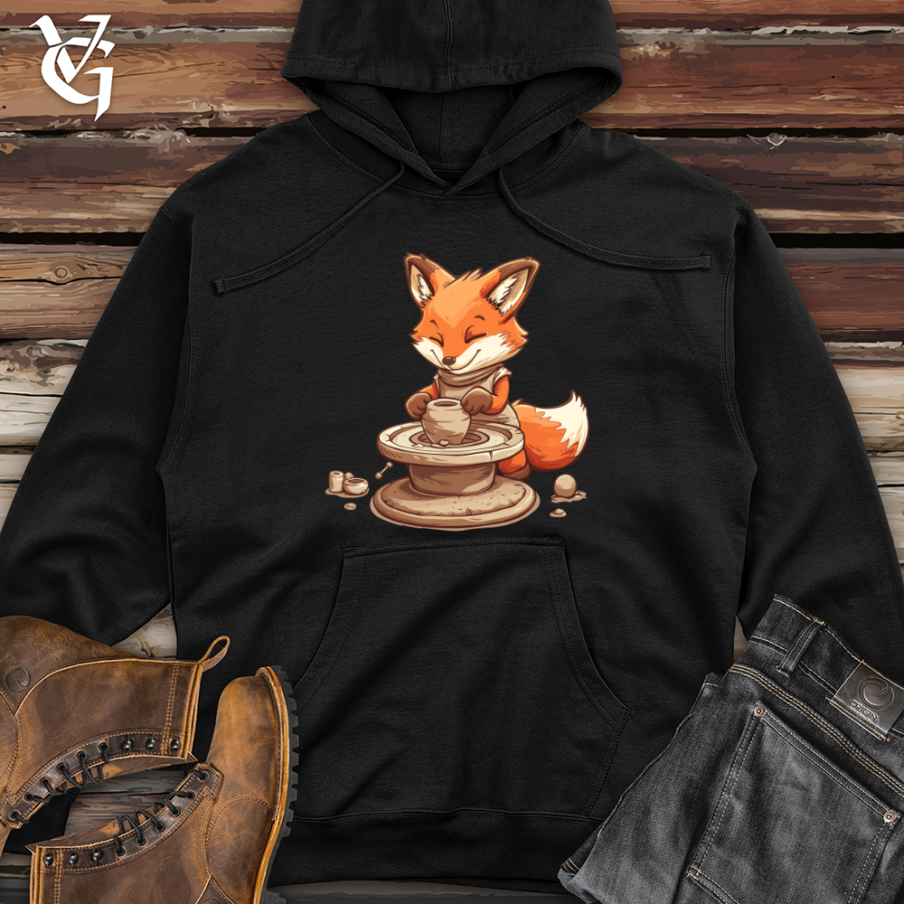 Fox Potter Craft Midweight Hooded Sweatshirt